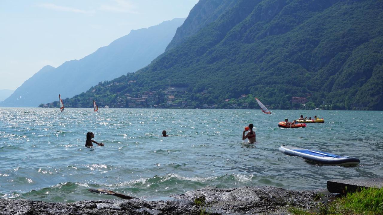 Vakantiehuis Casasdecasper - Camping Italie Hotel Porlezza Ngoại thất bức ảnh