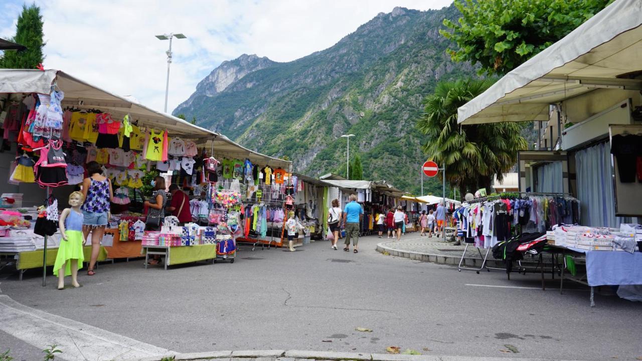 Vakantiehuis Casasdecasper - Camping Italie Hotel Porlezza Ngoại thất bức ảnh