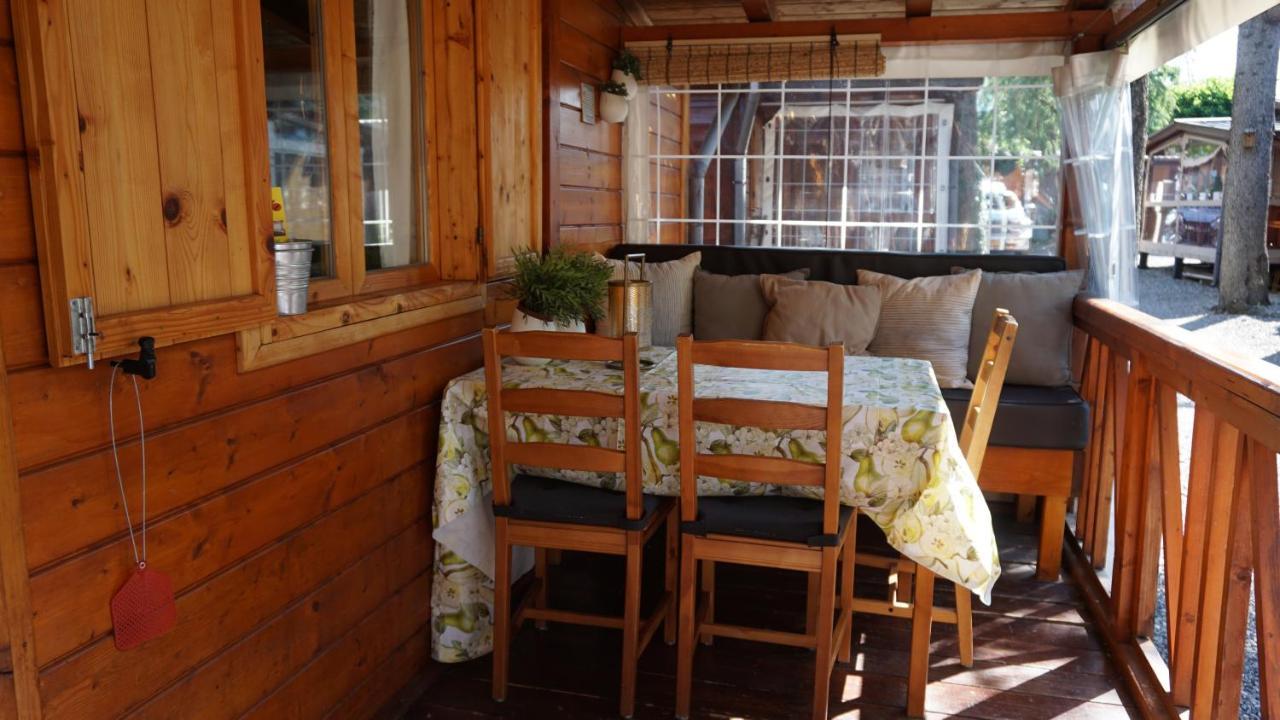Vakantiehuis Casasdecasper - Camping Italie Hotel Porlezza Ngoại thất bức ảnh
